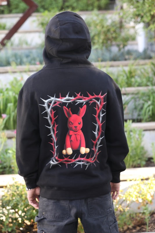 Pullover Hoodie Beastie Bunny